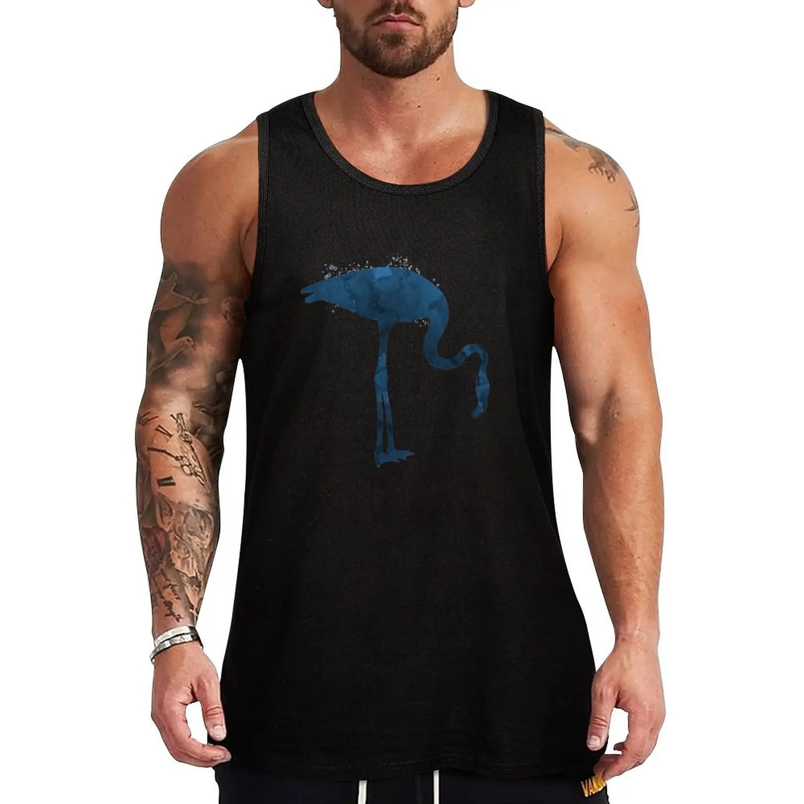 

Flamingo Tank Top gym top training weight vest gym men Vests
