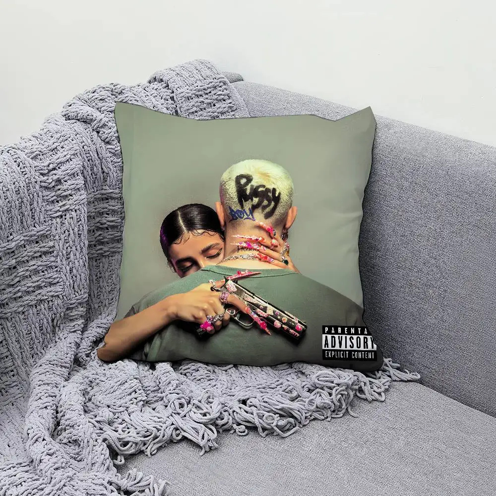 

Rapper E-Egor K-Kreed 30x30cm 45x45cm Pillow Case Decor Protective Covers Comfortable Soft For Sofa Living Room Home Office