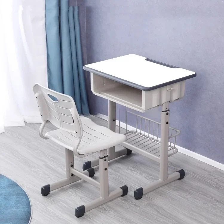 

'Chairs set For Students Cheap Modern Durable Single Classroom study Desk and chair set