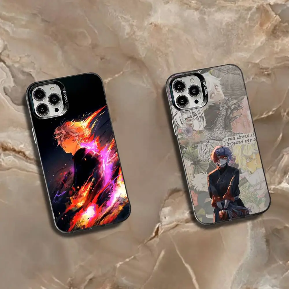 

Hell P-Paradise-ES Jigokuraku Phone Case For iPhone 16,15,14,13,12,11,Mini,Pro,SE,MAX White Matte Shockproof Cover