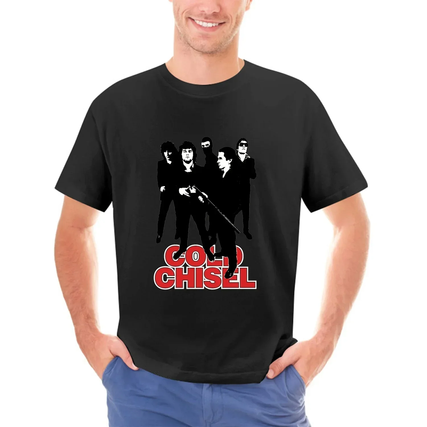 

T Shirt New Unisex Aussie Rock Legends COLD CHISEL quality cotton tee shirt
