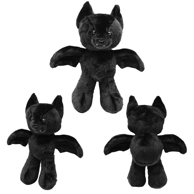 

Мягкая плюшевая игрушка Posable Bat, милые куклы с животными, подарки на день рождения, Хэллоуин, Рождество для детей, новинка 2025 года, сборка медведя