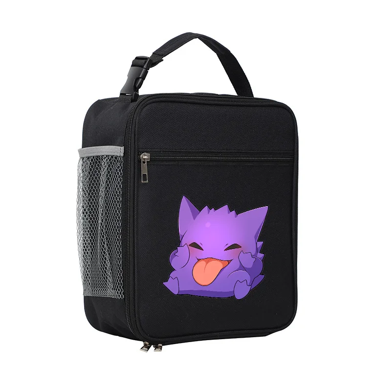 Pokemon Pikachu Portable Lunch Cooler Pack Drink Carrier Insulated Bags Folding Insulation Picnic Food Thermal Bag Delivery Box