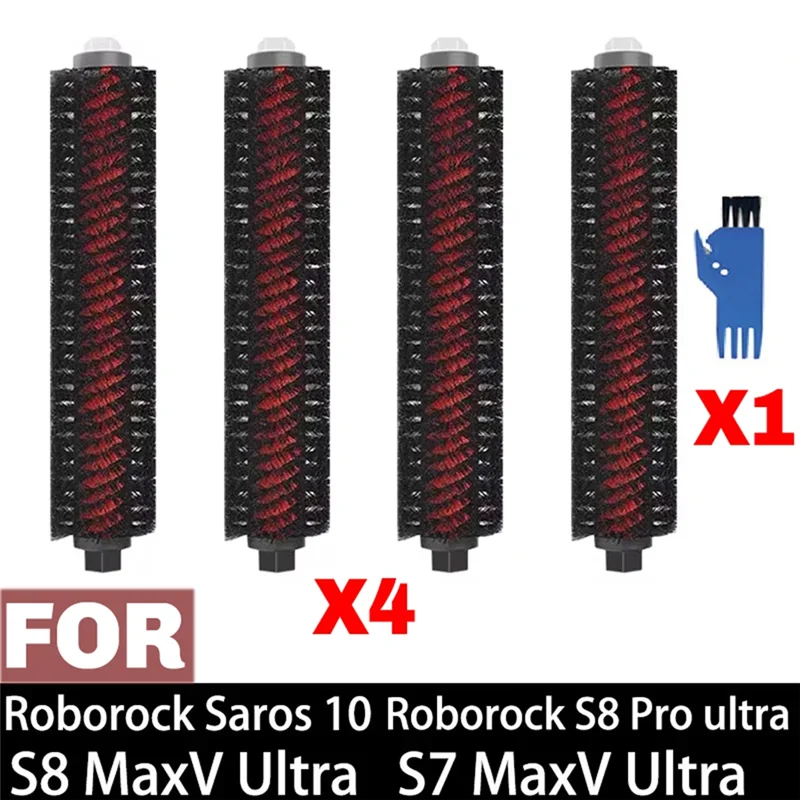 Акция! Высокоскоростная самоочищающаяся роликовая щетка для Roborock S8 + Plus S7 Pro Ultra/S8 Maxv Ultra Saros 10-сменный аксессуар