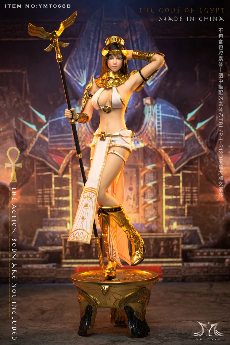 YMTOYS YMT068 1/6 Scale Sexy Women's Accessory The gods of Egypt Knut Full Set Head Sculpt Body Clothes The Altar Action Figure