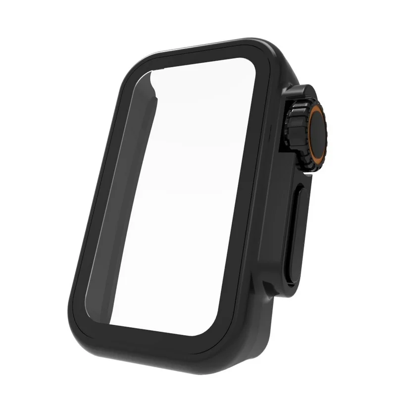 Huawei Band 10 9 8 용 강화 유리 쉘 Huawei band10 9 8 용 Ultra 케이스 커버 화면 보호기로 변경 Ultra 2로 업그레이드