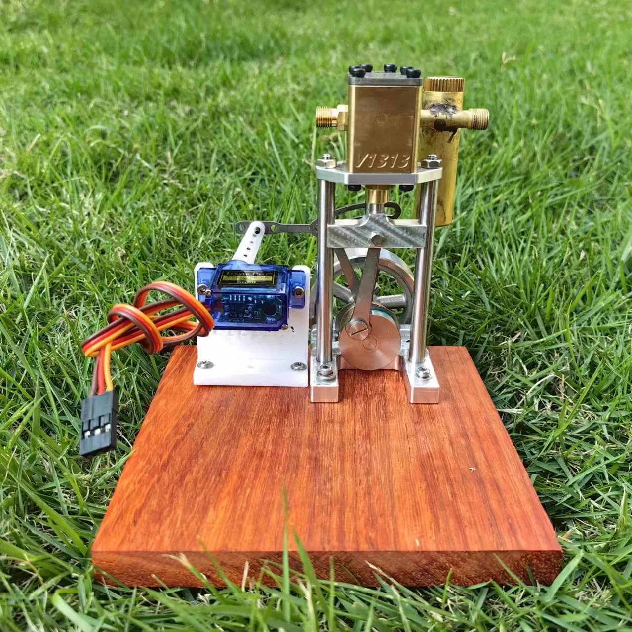 

Single-cylinder steam engine reciprocating steam engine forward and reverse steam engine model MSUA OEM marine machine