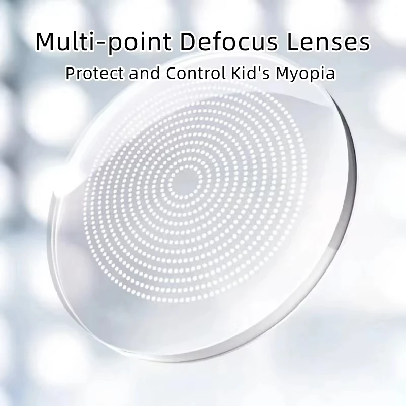 Multi Point Defocus Anti-blue Light Lenses Children Teenager Eyes Relief Protection Myopia Control Optic Prescription Micro Lens