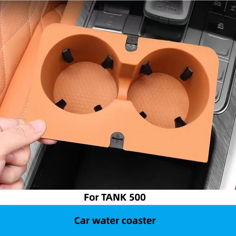 

Silicone Car Central Control Water Coaster Wireless Charging Anti-slip Protective Pad For Great Wall GWM WEY Tank 500
