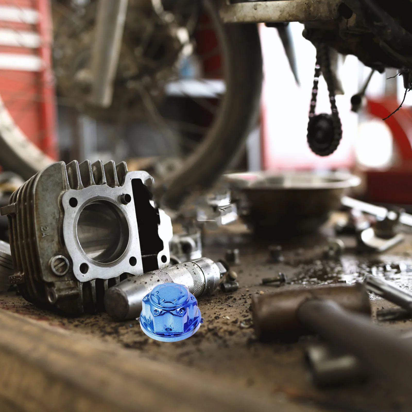 1 Zestaw Osłon Śrub Motocyklowych ABS Uniwersalne Nakładki na Śruby Silnika do Modyfikacji Motocykli Stylowe Ochronne Osłony