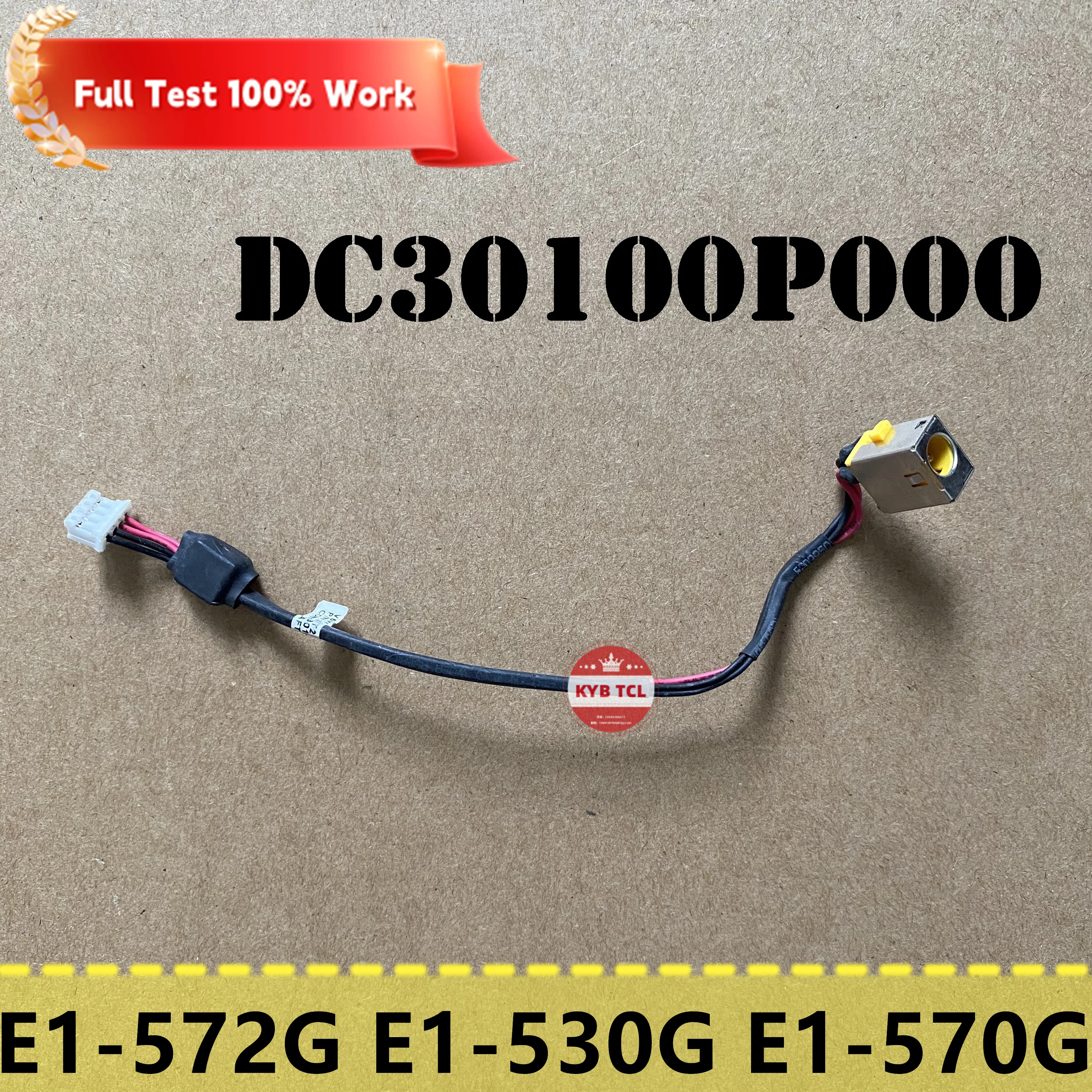 Notebook DC30100P000 For Acer Aspire E1-572G E1-572 E1-530 E1-570 E1-530G E1-570G Laptop Dc Power Jack Socket and Cable