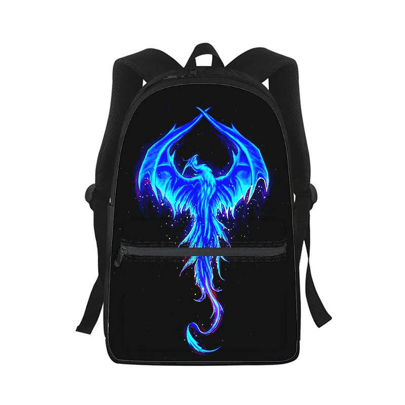 Sac à dos imprimé 3D Art Beast Phoenix Sunbird pour hommes et femmes, sac d'école étudiant, sac à dos pour ordinateur portable, sac de voyage pour enfants, mode initiée