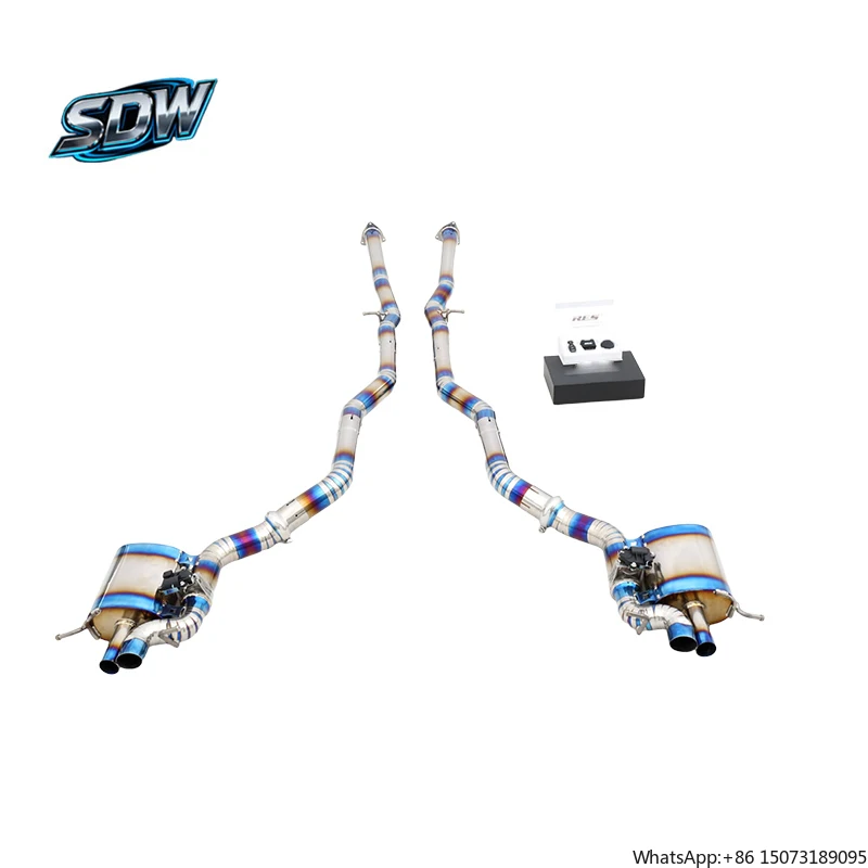 

Titanium Continental GT /Bentayga / Mulsanne GTC / Flying Spur High Flow Muffler Valvetronic Catback Exhaust System
