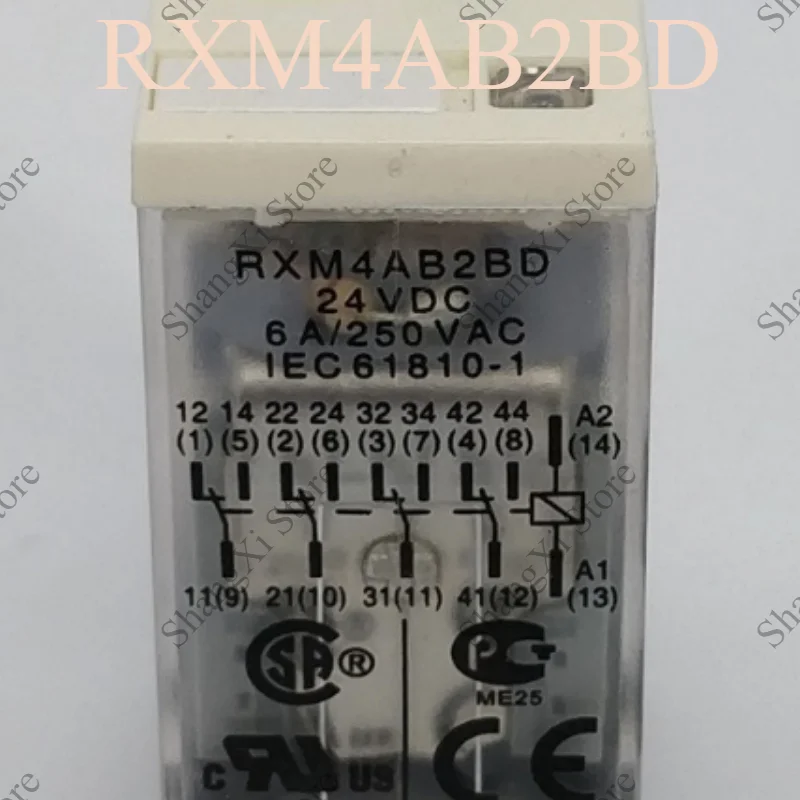 10-pieces-relais-de-puissance-a-usage-general-rxm4ab2bd-24-vcc-4pdt-livraison-rapide