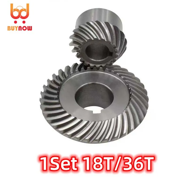 18T/36T Milling Machine Accessories Tool Lifting Gear Helical Mill Gear For Bridgeport Mill Part 1Set