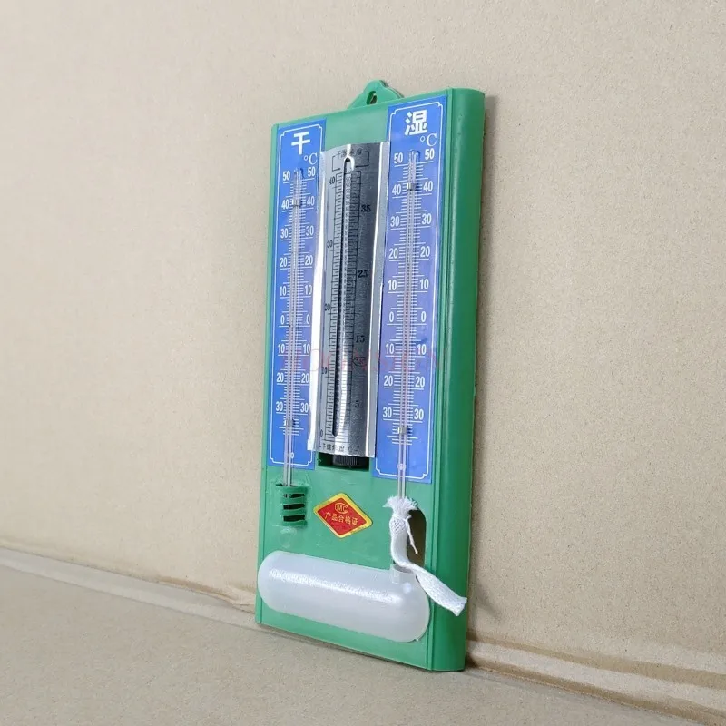 Dry-wet temperature hygrometer / high precision dry-wet bulb thermometer for teaching laboratory