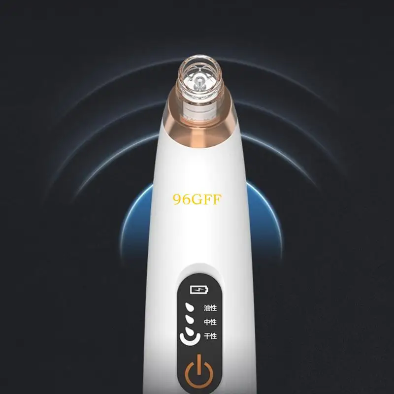 

96GF Черный перевод с удалением головы поры вакуумные лица очиститель электрического экстрактора для экстрактора USB USB для