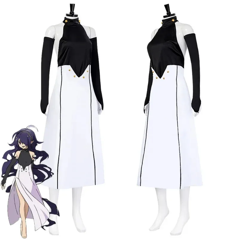 Anime of The End Asuramaru Cosplay Costume Made Owari No Seraph Skirt Hair Hoop Wig Woman Sexy Carnival Party Suit cm;5