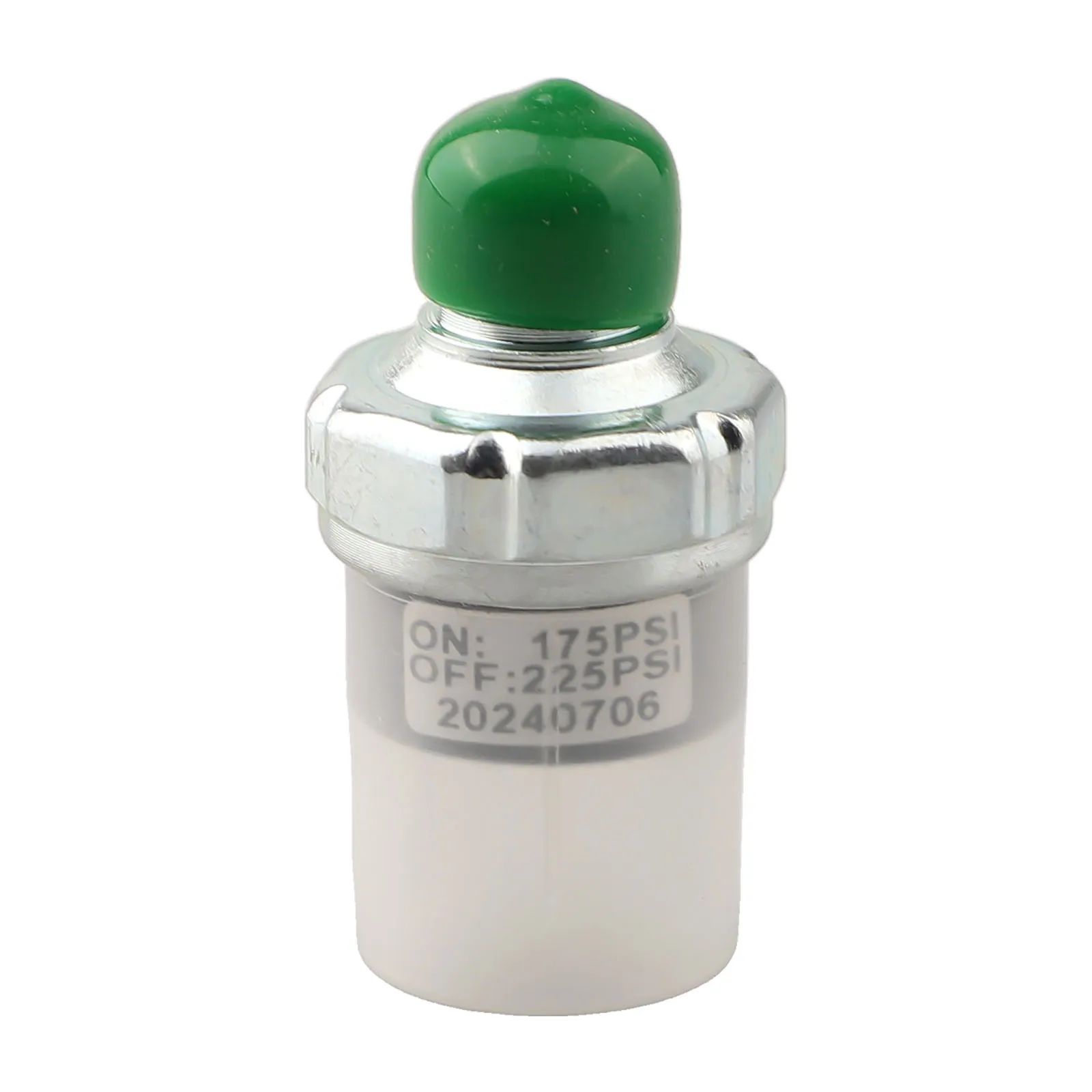 12V 24V Compressor Pressure Switch Metal Construction Standard 1 4 NPT Versatile Usage AC DC Compatibility Easy Installation