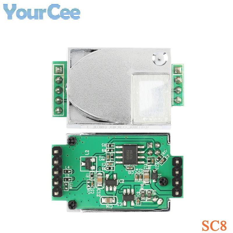 C8D SC8 C8 NDIR Infrared IR CO2 Carbon Dioxide Sensor High Precision Gas Concentration Detection Module 400-5000PPM 0-5000PPM