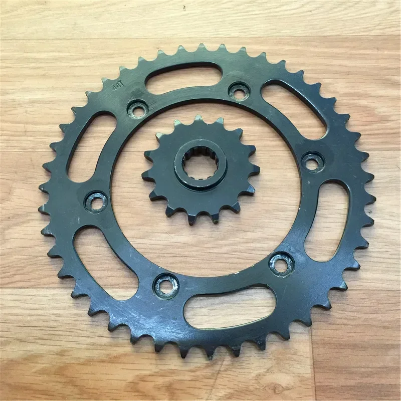 -For for KDX250 KDX200 size for anterior and posterior disc size gear sprocket / set