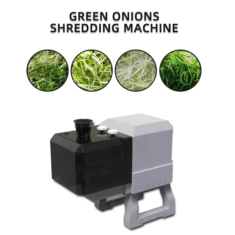 

ITOP Green Onions Shredding Machine Desktop Commercial Electric Cutting Machine Vegetable Cutting Machine Scallion Pepper Cutter