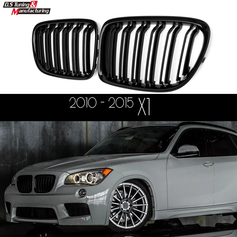 

Решетки для переднего бампера BMW E84 X1 2010 2011 2012 2013 2014 2015