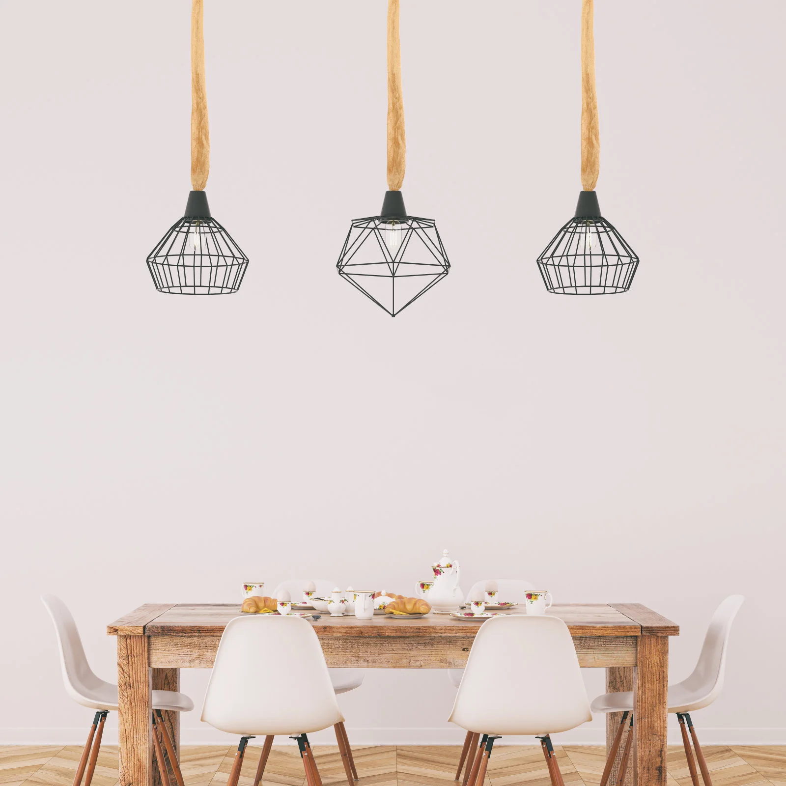 

4Pcs Premium Cloth Light Chain Cover Decorative Lamp Accessory Wear-Resistant Durable Ceiling Light Fixtures Supplies