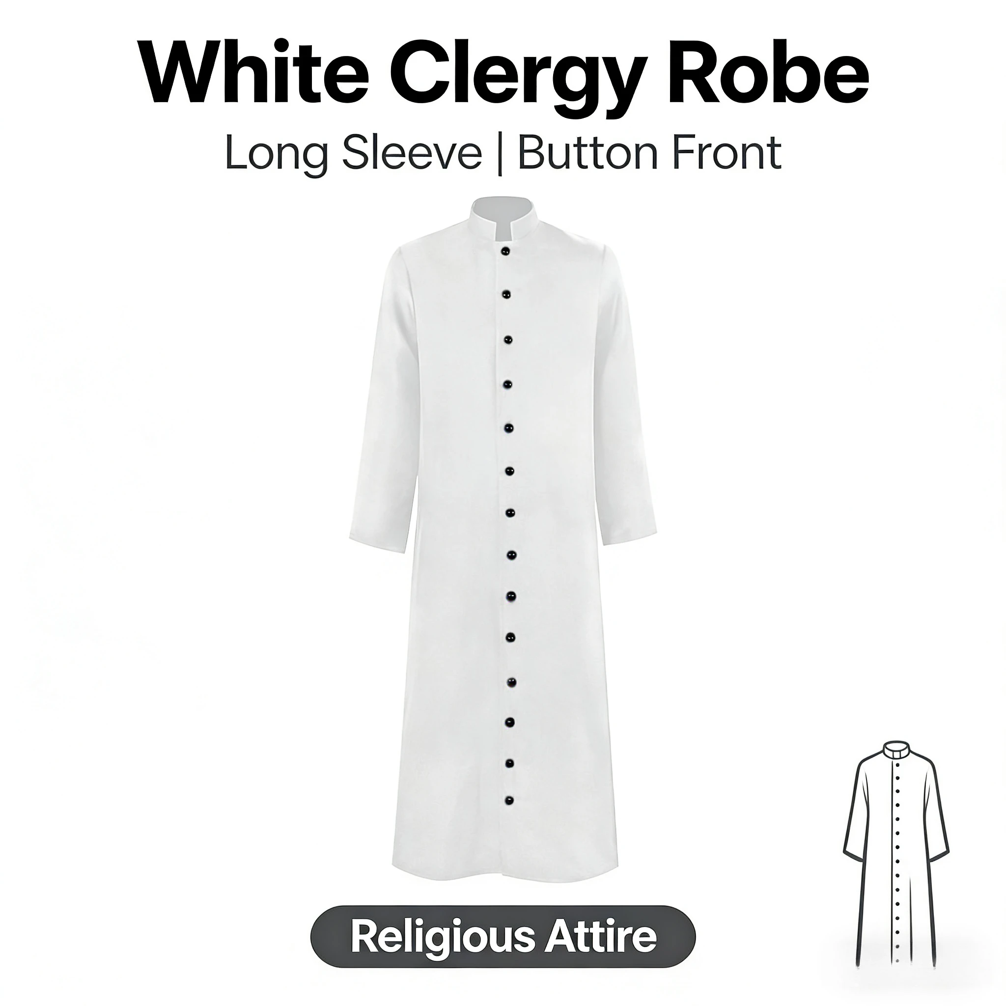 

Cosplay Costumes: Medieval Monk Robes, Wizard Garments, Cleric Attire, Church Priest Outfits