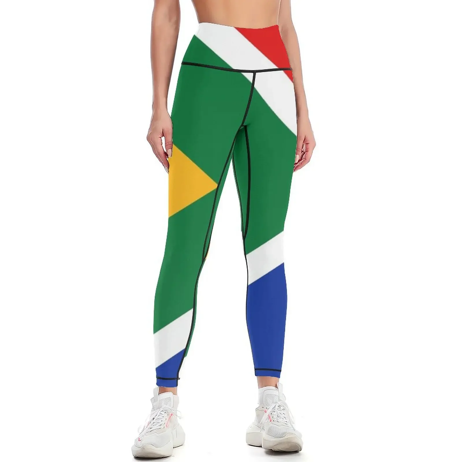 

Flag of South Africa Leggings joggers for sportswear for gym Sports pants woman Women's trousers Womens Leggings