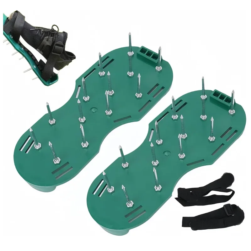 Grass Nails Walking Shoes, Gardening Lawn Aerator Sandals, Gardening Tools, Garden Nails Grass Loosening Tools, Grass Tillers