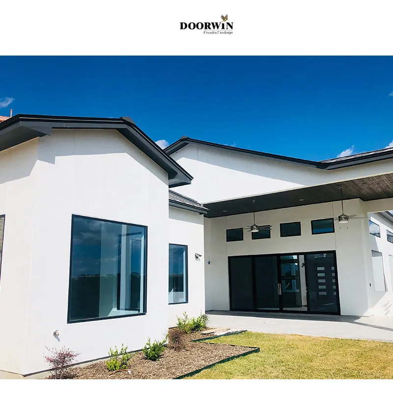 Doorwin Australian Standard Manufacturer Designs, Sound Verde, Double Glazed Aluminium Partners Windows for House