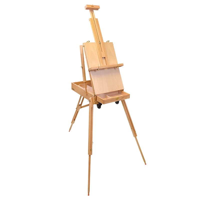 LMM Beech Oil Painting Case, Rack, Wooden Oil Solid Wood Oil Painting Box