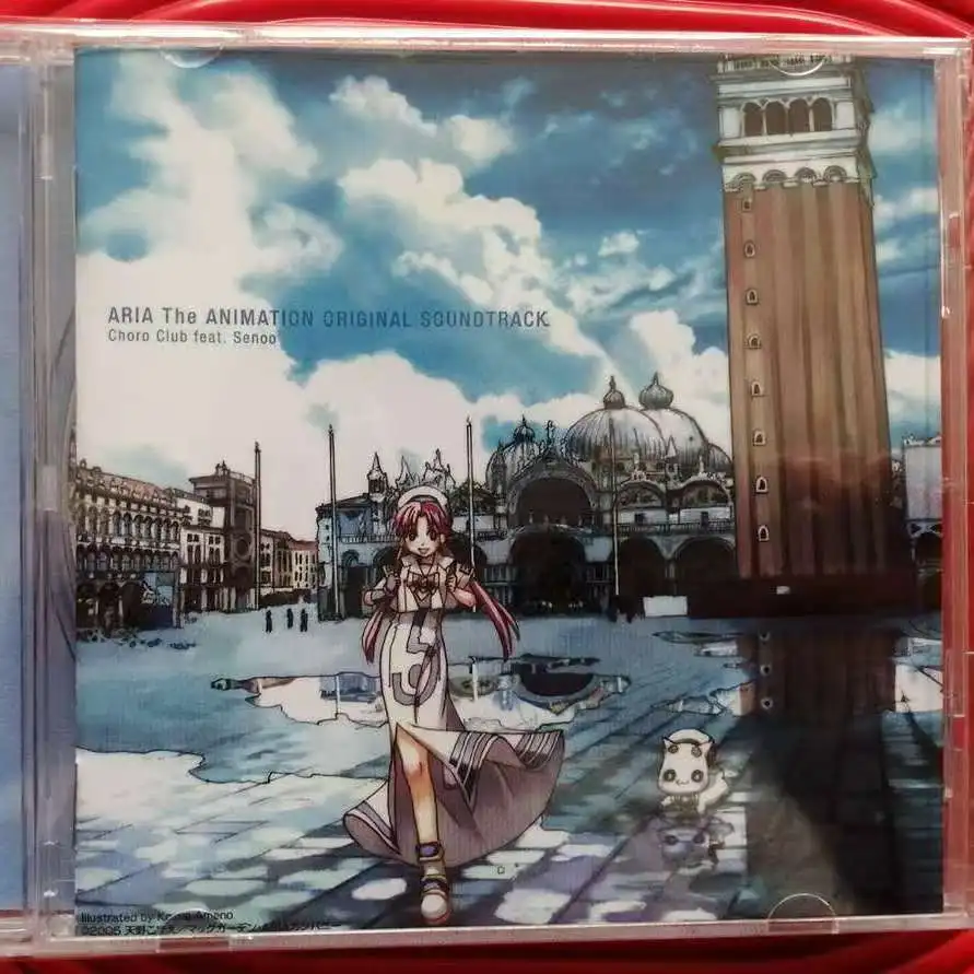 

Anime ARIA The ANIMATION Choro Club Music CD Greatest Hits OST Album Music Record Cosplay Walkman Car Soundtracks Box Collection
