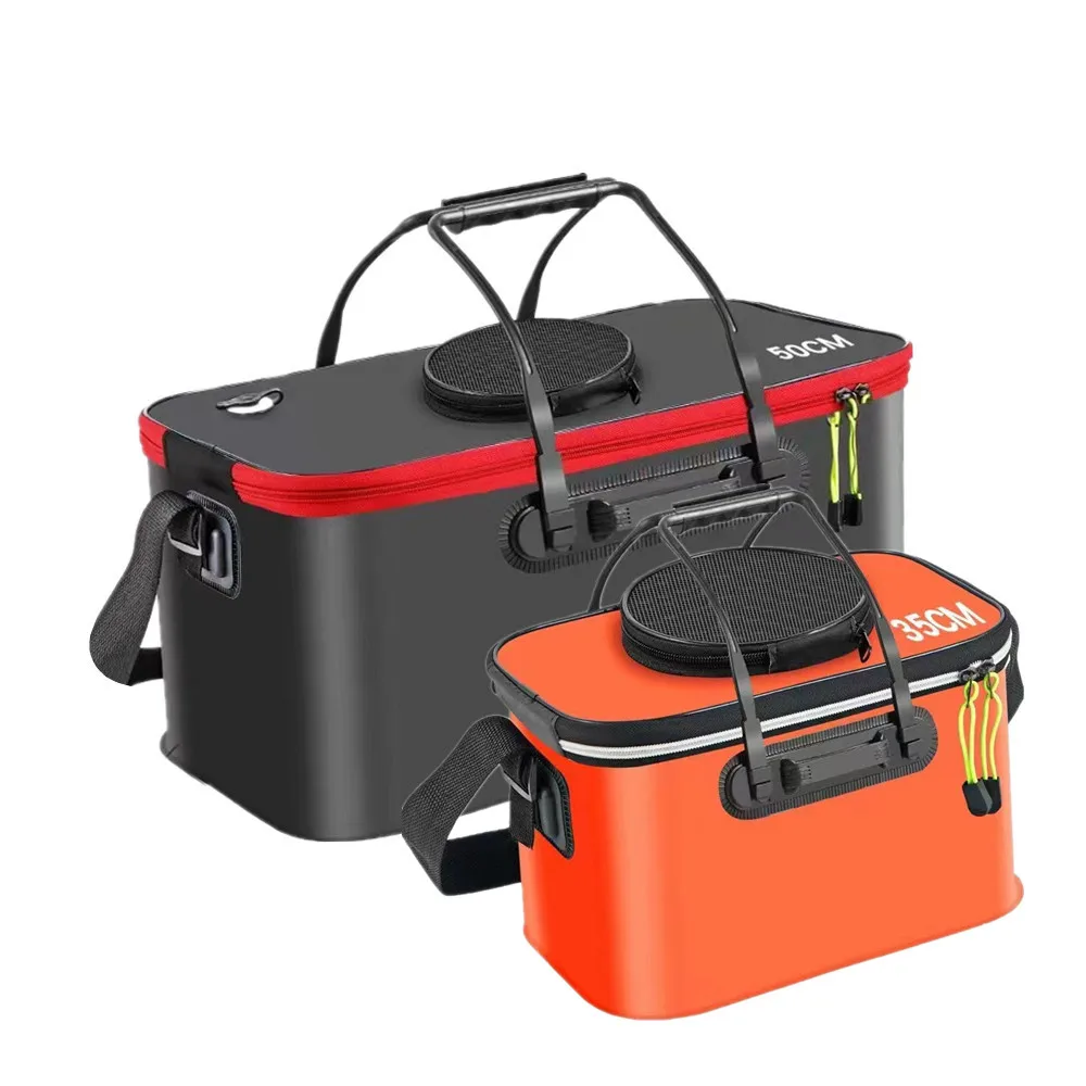 

Thicken Fishing Bag Folding EVA Fishing Bucket Portable Live Fish Box Storage Outdoor Waterproof Camping Hiking Bag