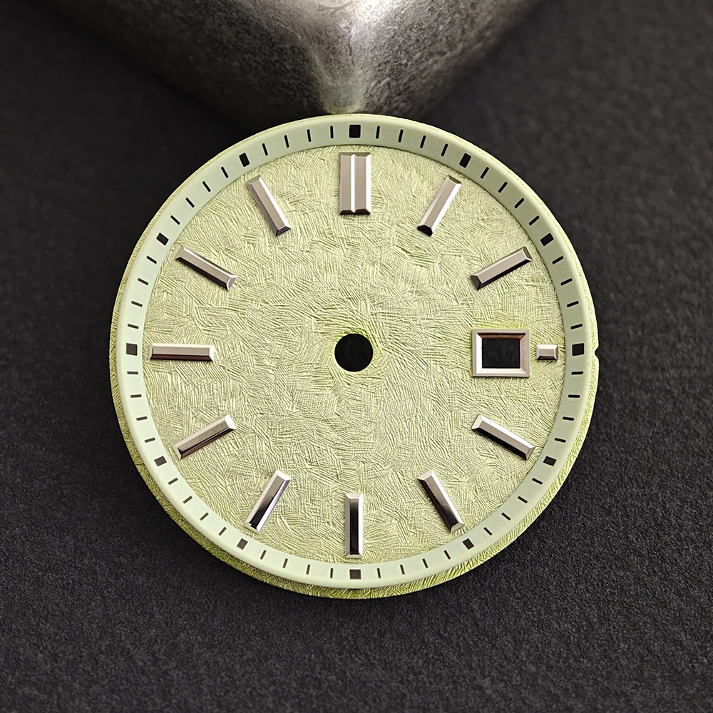 NH05 23mm Dial Cherry Blossom Texture Women's Mechanical Watch Suitable for GS NH05 Movement 30mm Case DIY Modified Watch Parts