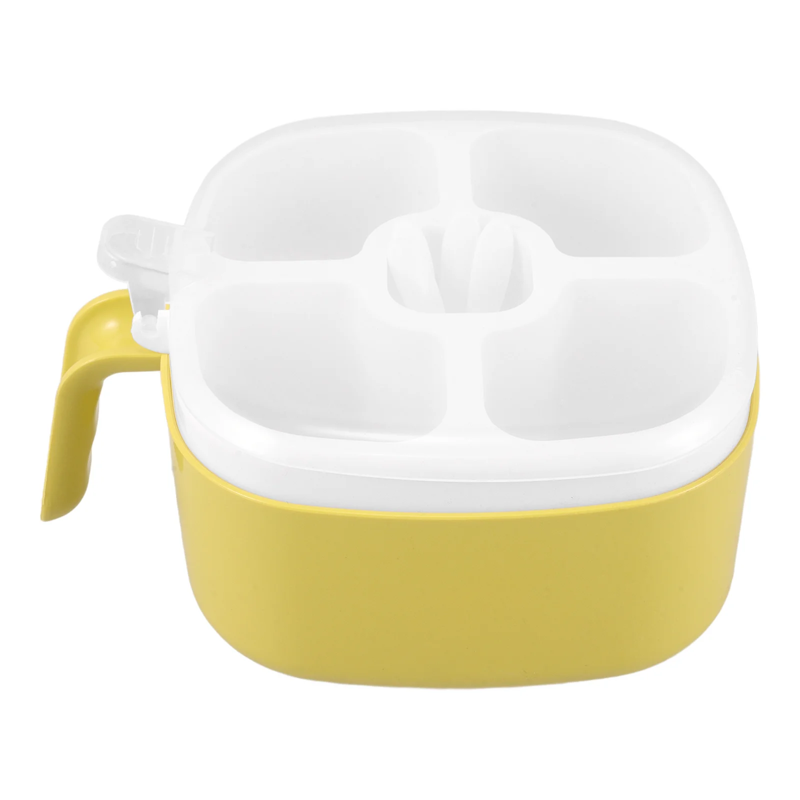 

1Set Kitchen Spice Box Divided Seasoning Container Household Spice Holder Multi-Function Multi-Grids Separator Fresh Storage