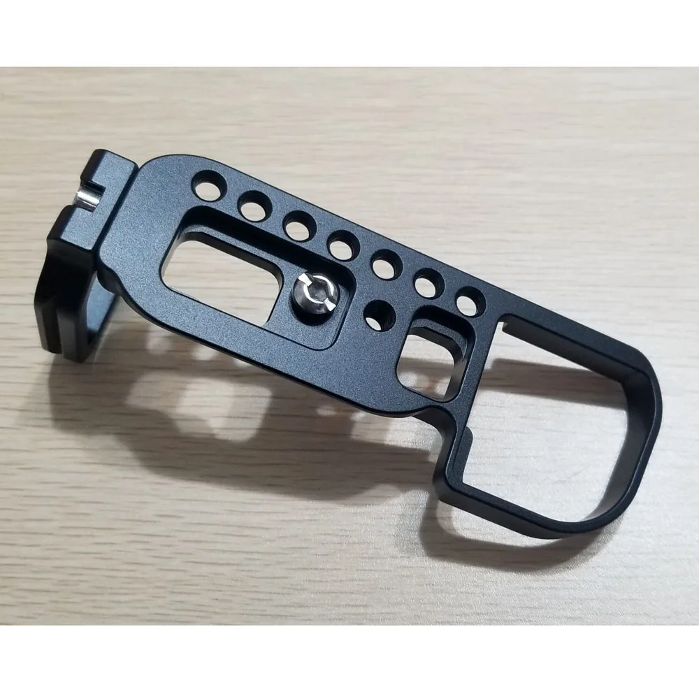 Placa de liberación rápida de aluminio CNC, soporte de agarre para Sony NEX7, accesorios de cabeza de trípode de cámara de NEX-7