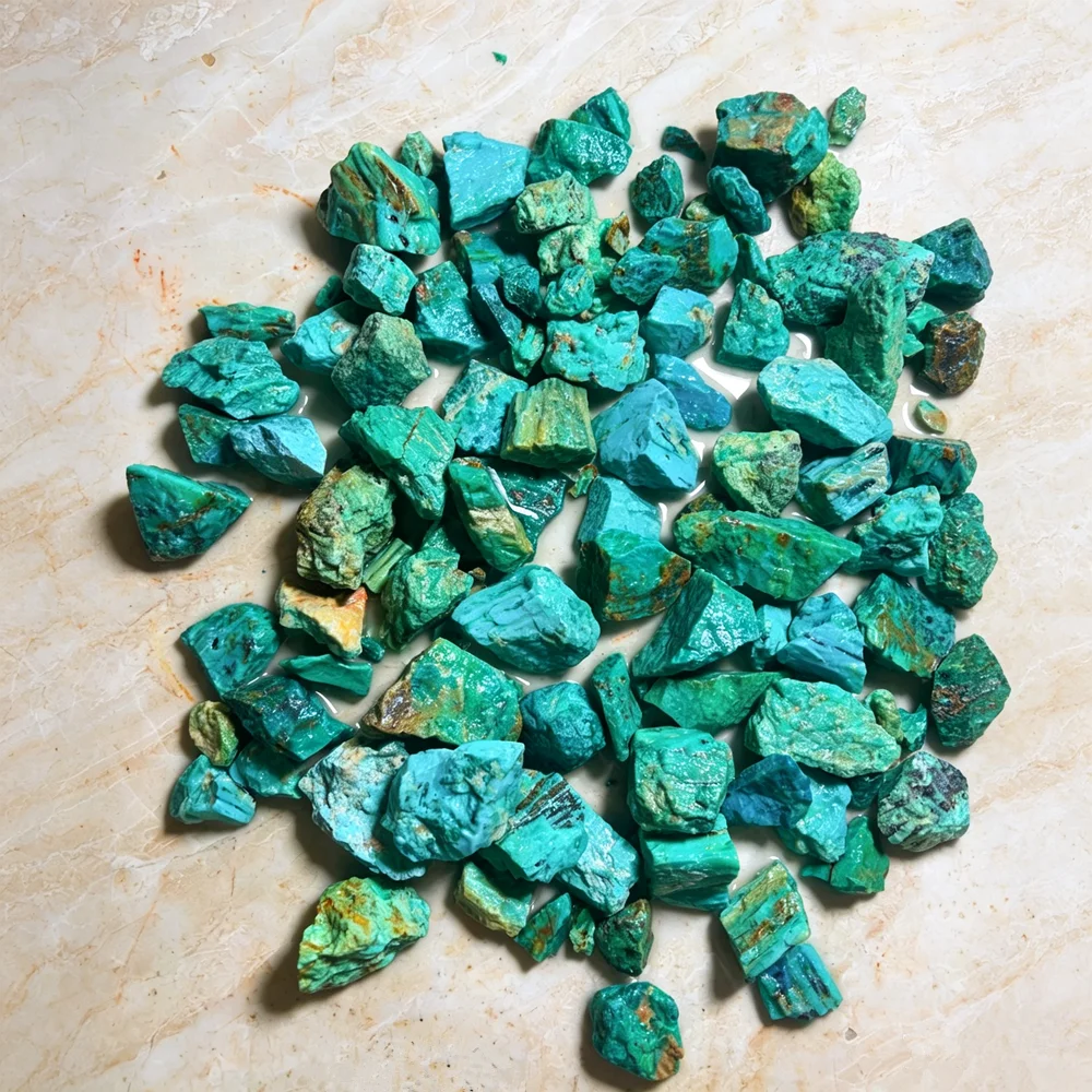 Natural Sky Blue Turquoise Sleeping Beauty Mine Arizona Rough Raw Stone Unpolished Gemstone for DIY Carving Cabochon Home Decor