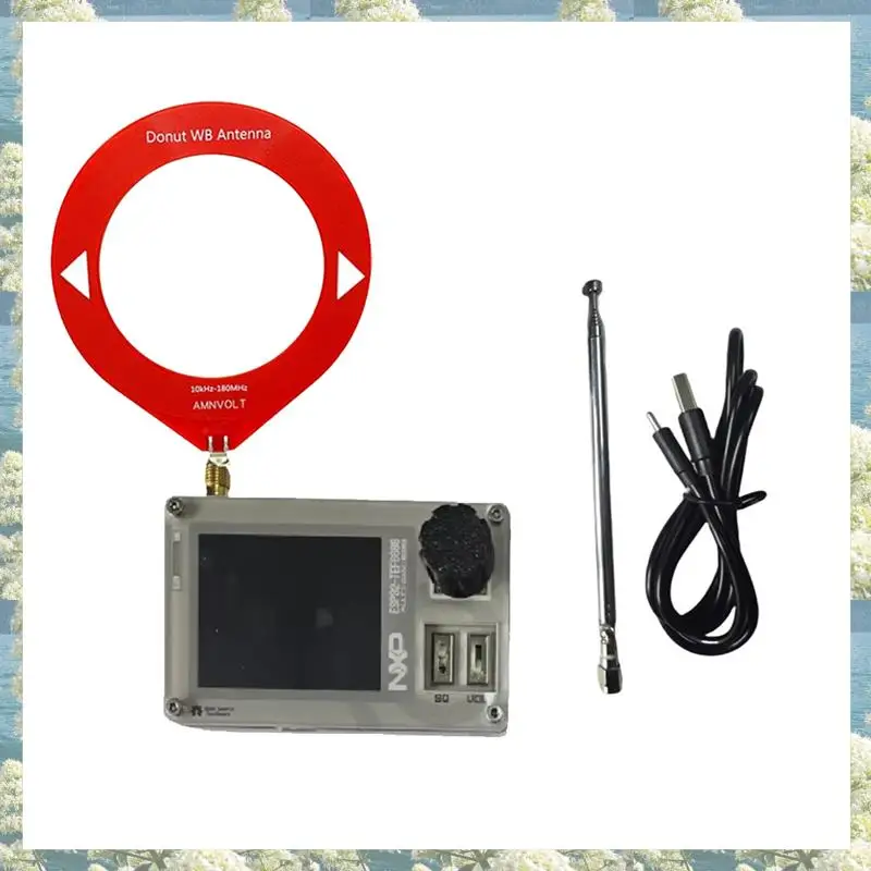 Новый-2025 мини-радио DSP FM-радио ESP32 FM/LW/MW/SW радиоприемник 2,0-дюймовый IPS-экран