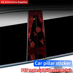 Itachi Uchiha Car Stickers Auto B Pillar Waterproof Funny Decoration Cover Scratches Sunscreen Car Doors Pillar Vinyl Decals