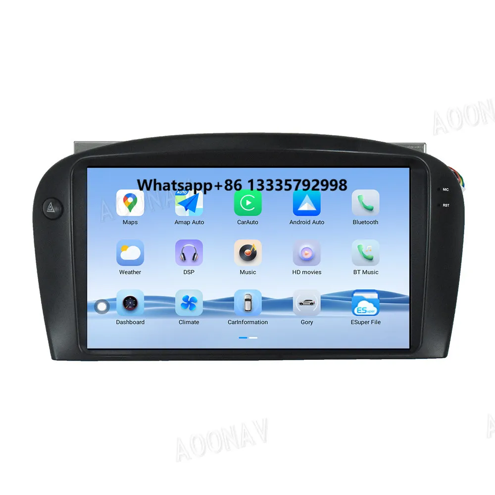 

Android Touch Screen Auto Stereo Multimedia Player GPS Navigation wireless carplay Car Radio For Maserati coupe 3200GT 4200GT