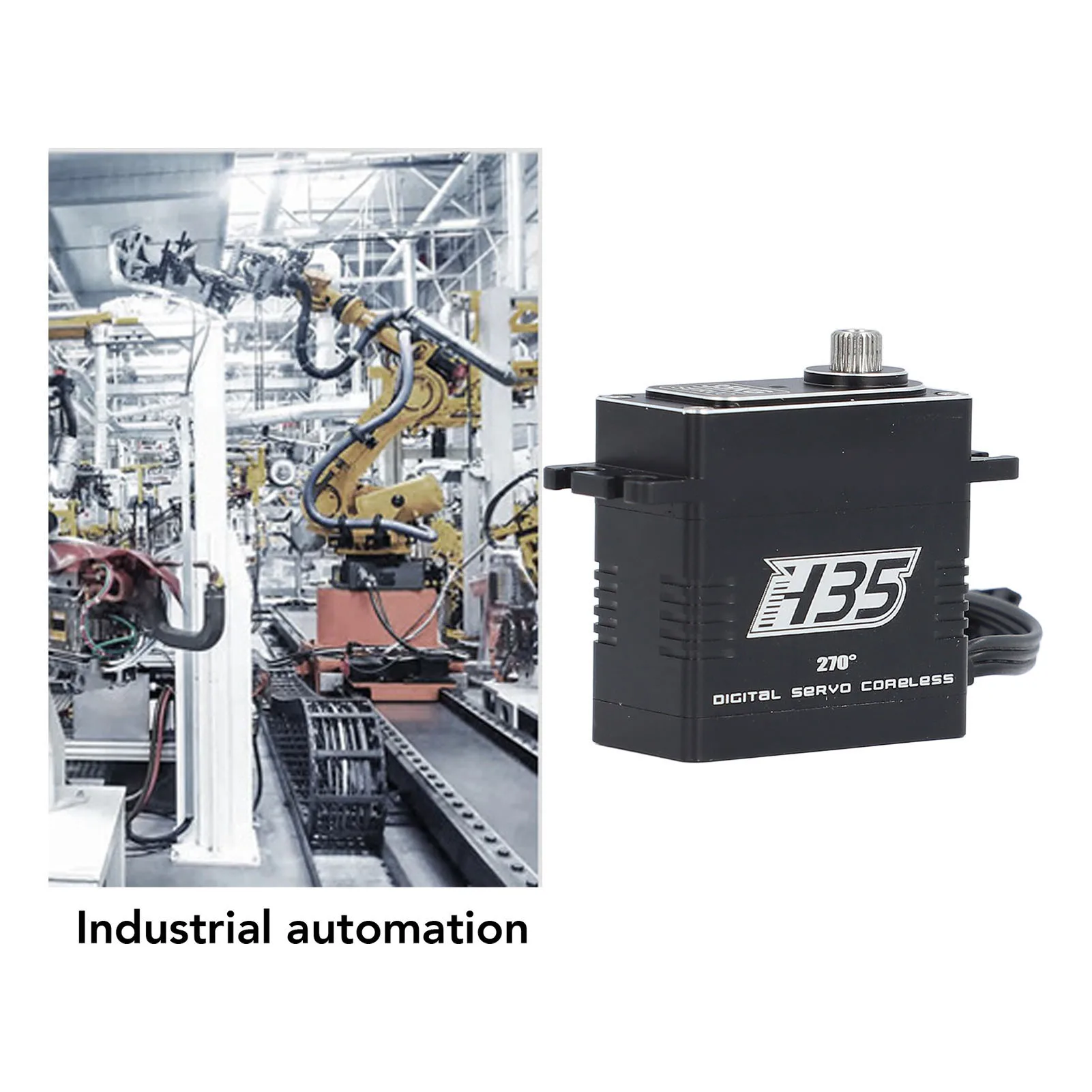 Coreless محرك معزز رقمي 35 كجم كامل مقاوم للماء 270 درجة HV 8.4 فولت عالية التواء RC سيارة شاحنة روبوت أجزاء Coreless محرك معزز