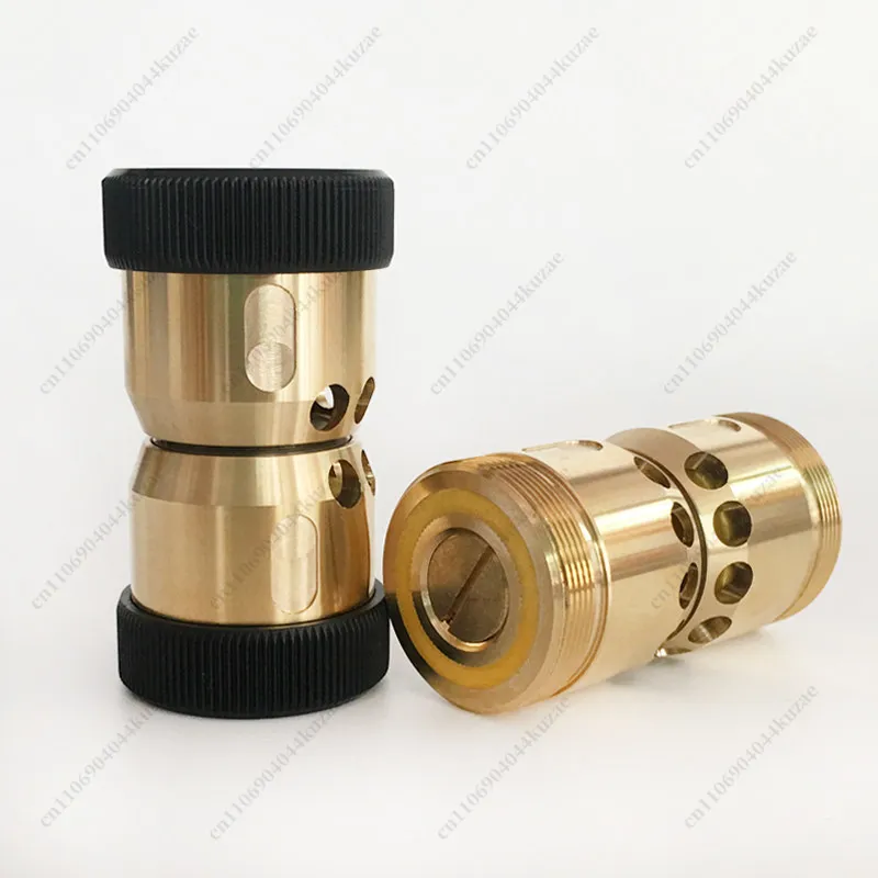 Waterproof Copper Bushing Wire Cut Guide Wheel Assembly, V/Umbrella Shaped 32/42mm Outer Diameter Easy Threading Spare Parts