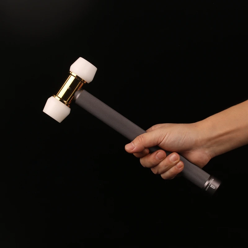 All is Hammer Dual Interchangeable Hammer with 6 Tips Non Slip Aluminum Magnesium Handle Tool Hammer