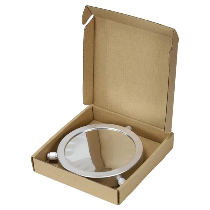 AXYC PET Coated Aluminum Film Solar Filter for 104-130mm Objective Improved Visibility, Safe Sun Observation