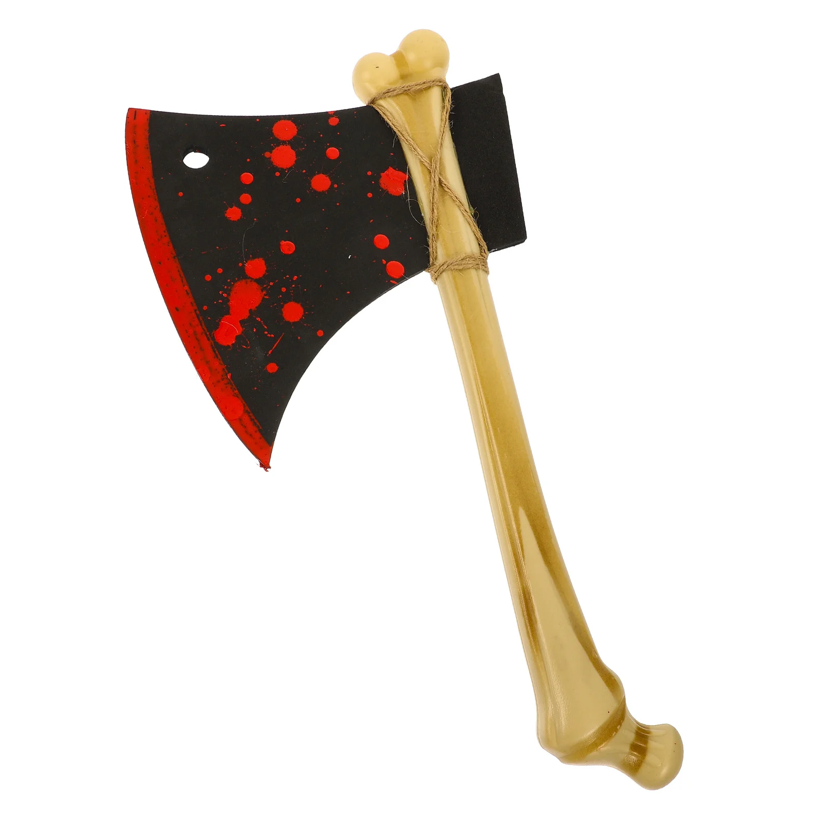 Accessoire de hache d'halloween, accessoire de Cosplay réaliste, artisanat exquis, détails fins, sûr pour les fêtes, maisons hantées, arrière-plans de scène