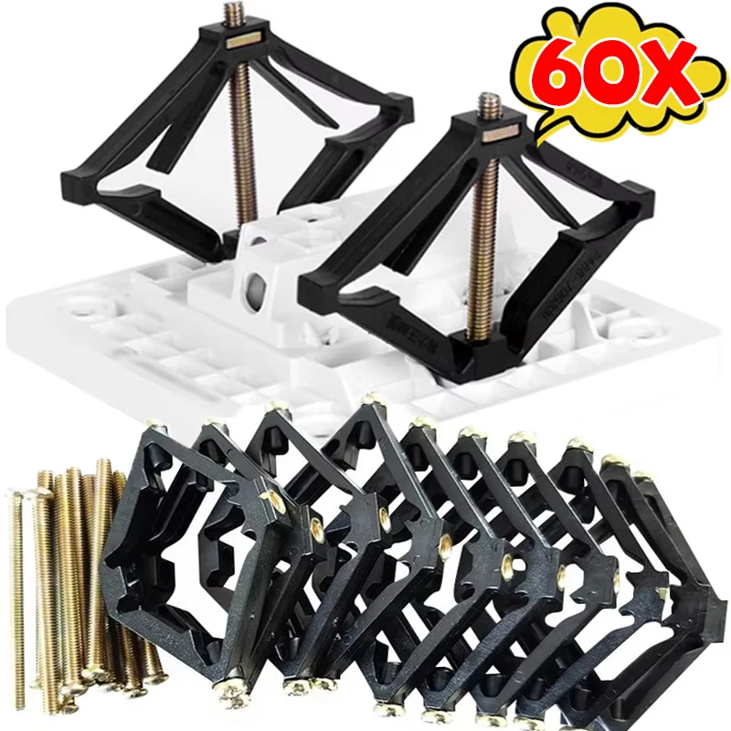 60/1PCS Multi-Functional Type 86 Cassette Repairer Dark Box Switch Old Socket Boxes Replacement Fixed Support Rod Repair Tools