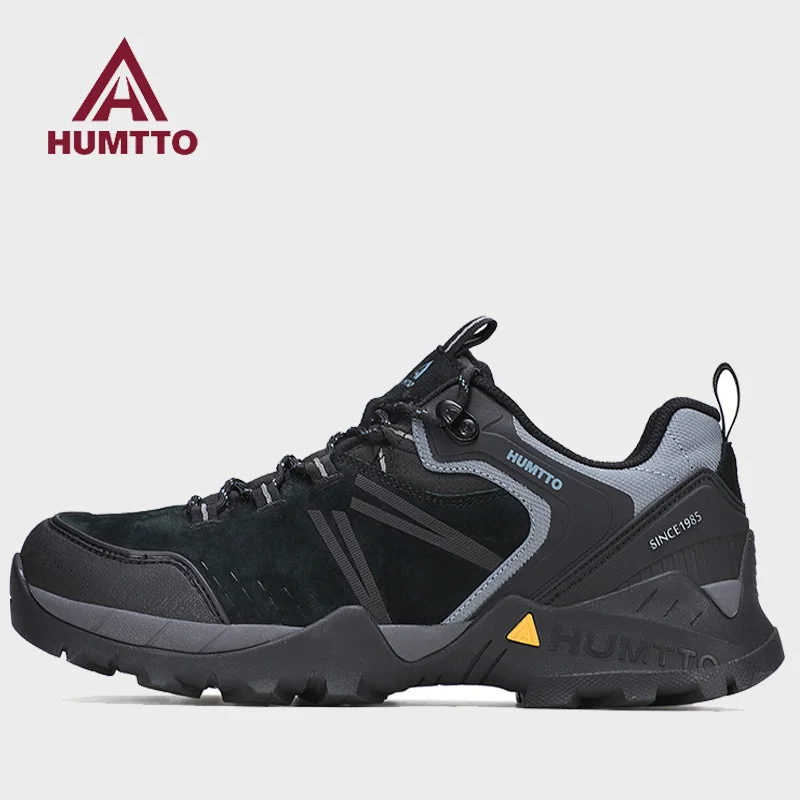 Botas tácticas senderismo trekking cuero impermeables – HUMTTO