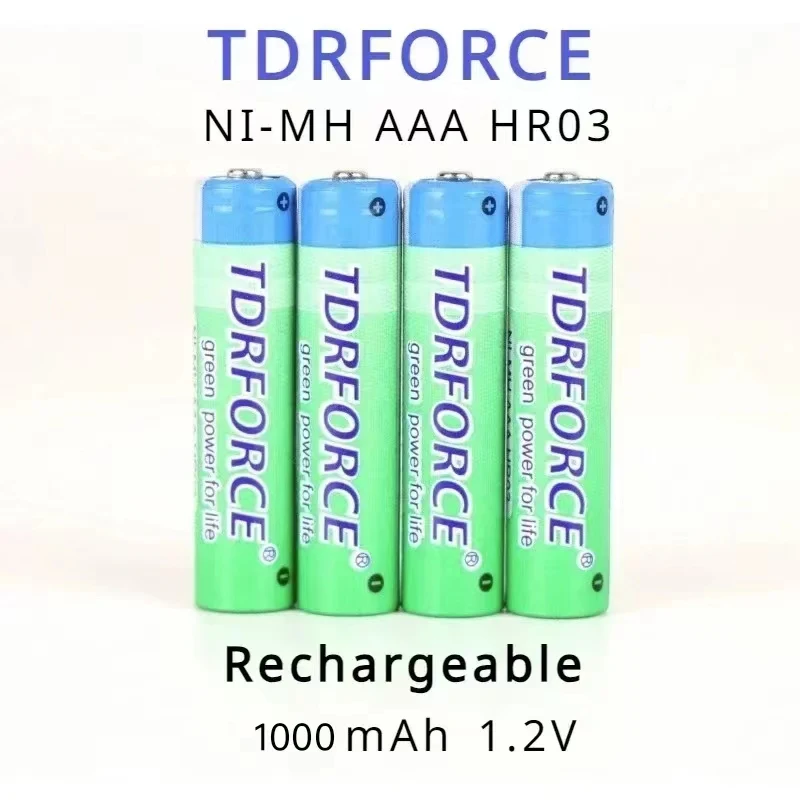 1-4PCS AAA Battery 1.2V Ni-MH AAA Rechargeable Batteries 800Mah Lithium Battery for Digital cameras Portable DVD VCD CD players